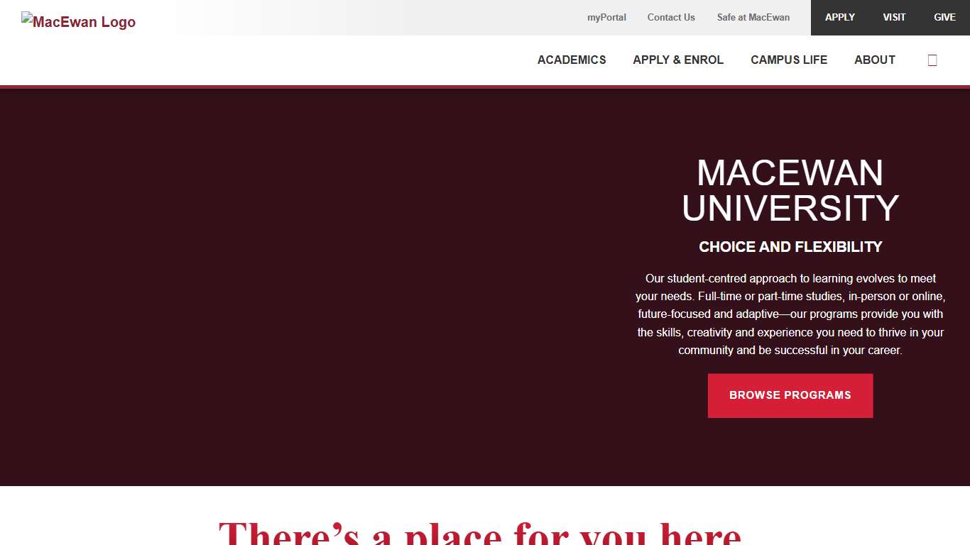 Home - MacEwan University